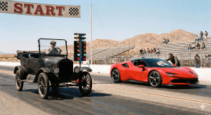 모델 T vs 페라리